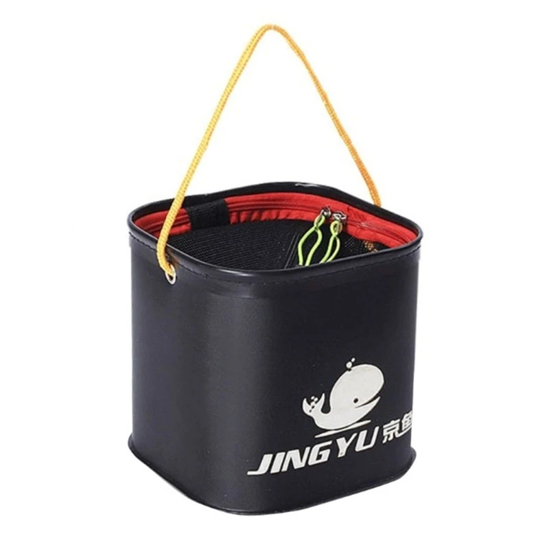 Collapsible Bucket Folding Fishing Bucket Fishing Accessories for Fishing Hiking