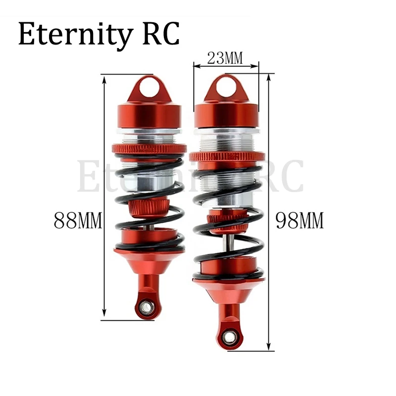 Metal Shock Absorber For ARRMA 1/7 Infraction 6S BLX Felony 6S BLX Limitless Roller RC Car Upgrades Parts Accessori