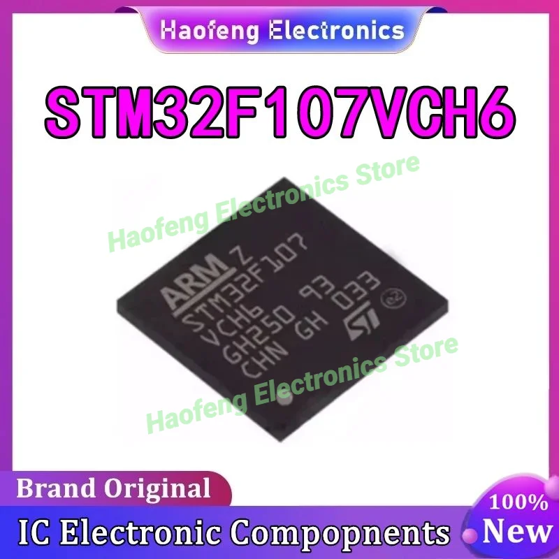 STM32F107 STM32F107VCH6 BGA100 Microcontroller Chip in stock