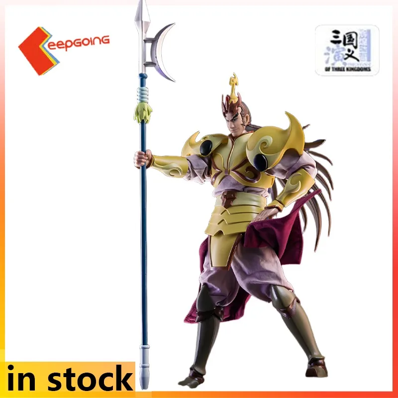 KEEPGOING Original 1/12 Fertige Bewegliche Puppe Serie Drei Königreiche Action Figur Modell Spielzeug Sammeln Modell Geschenke für Jungen