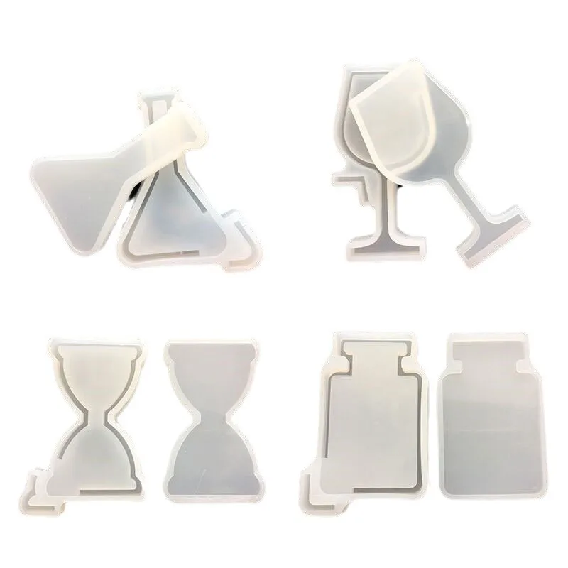 Quicksand 3D Shell Heart Five-Pointed Star Silicone Mold for Jewelry Resin Silicone Mould Handmade DIY Epoxy Resin Molds