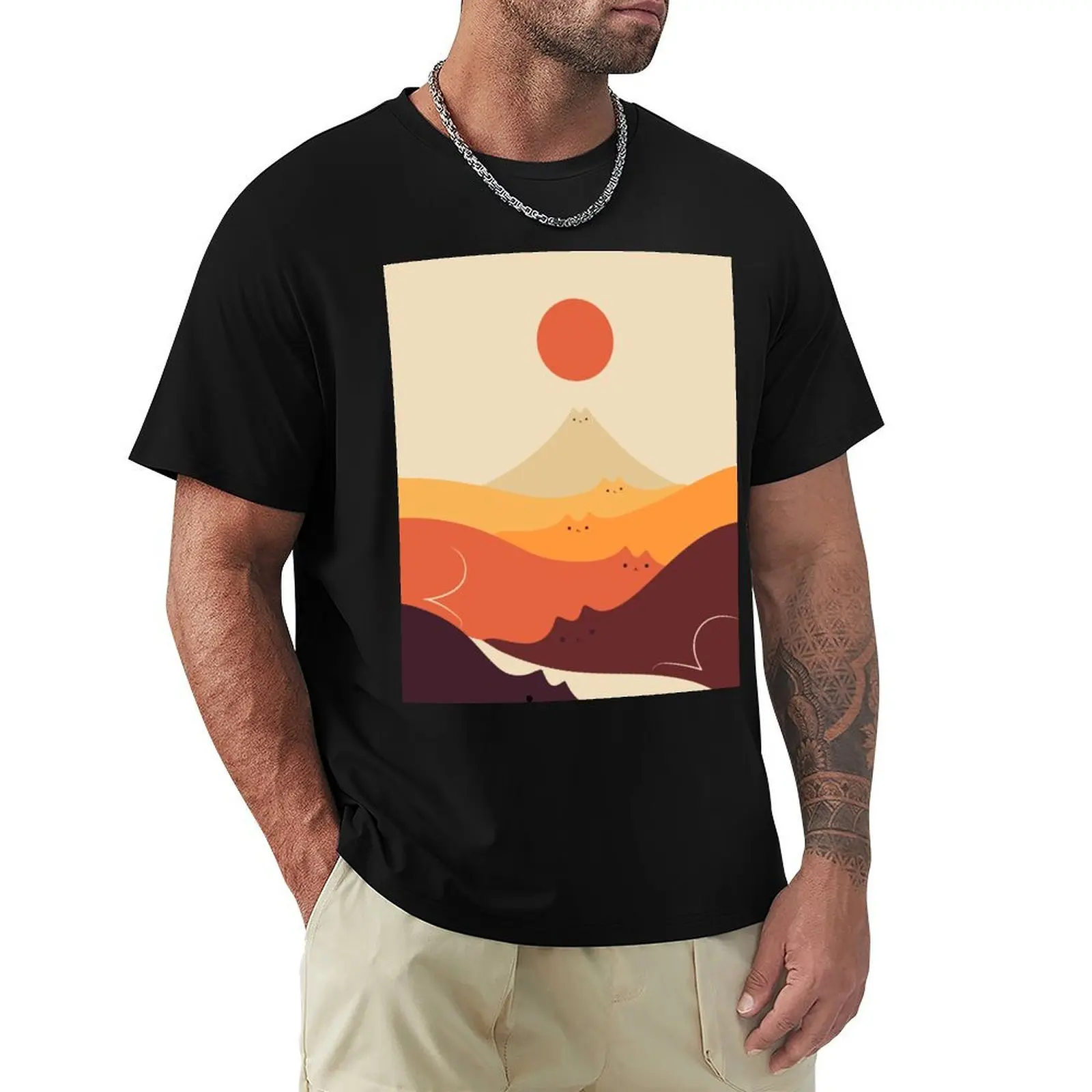 

Cat Landscape 87 T-Shirt new gifts and t-shirts Aesthetic clothing men tshirt