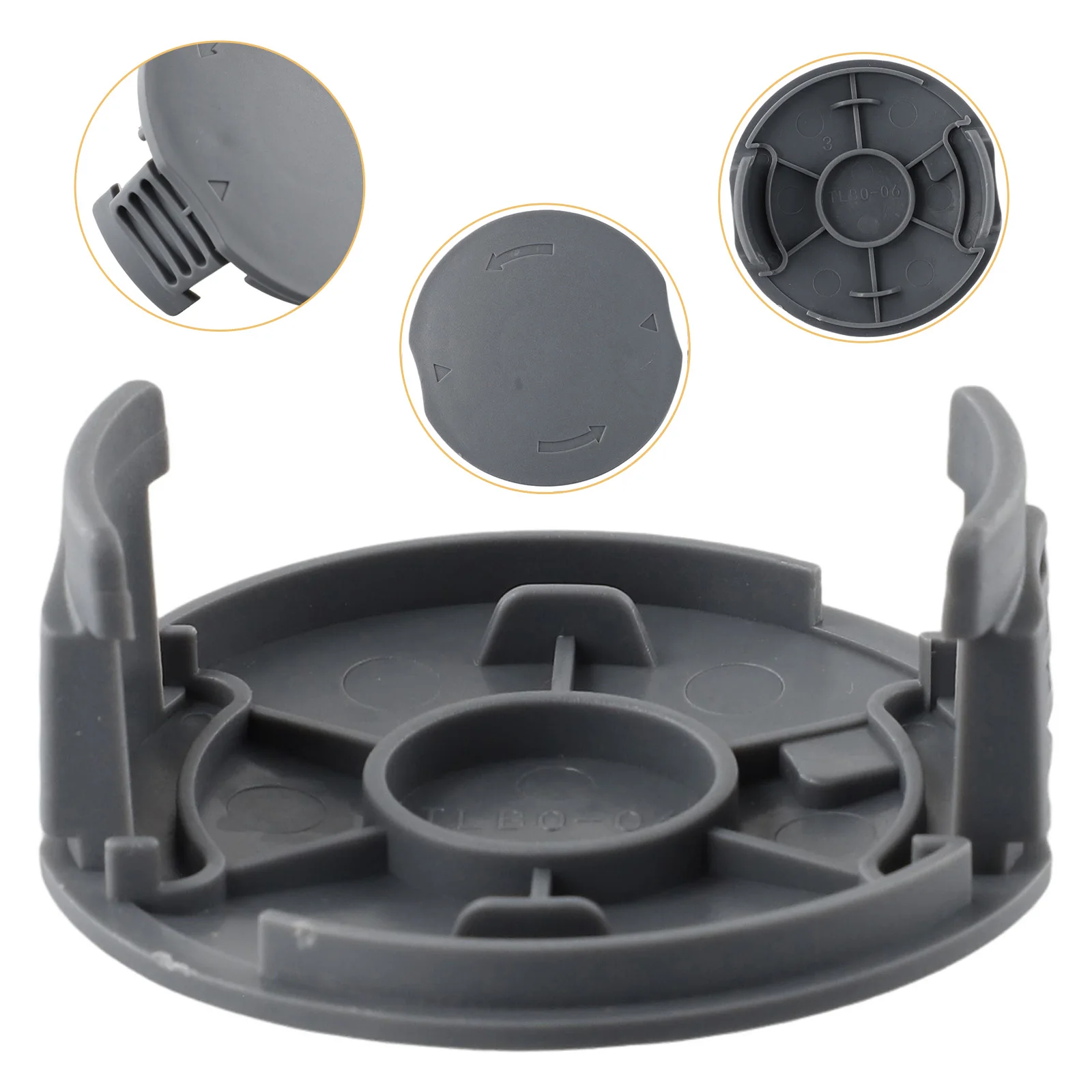 and reliable spool cover for Bosch EASYGRASS CUT 18230 1826 18260 23 26 part F016F05320 snaps in place without tools