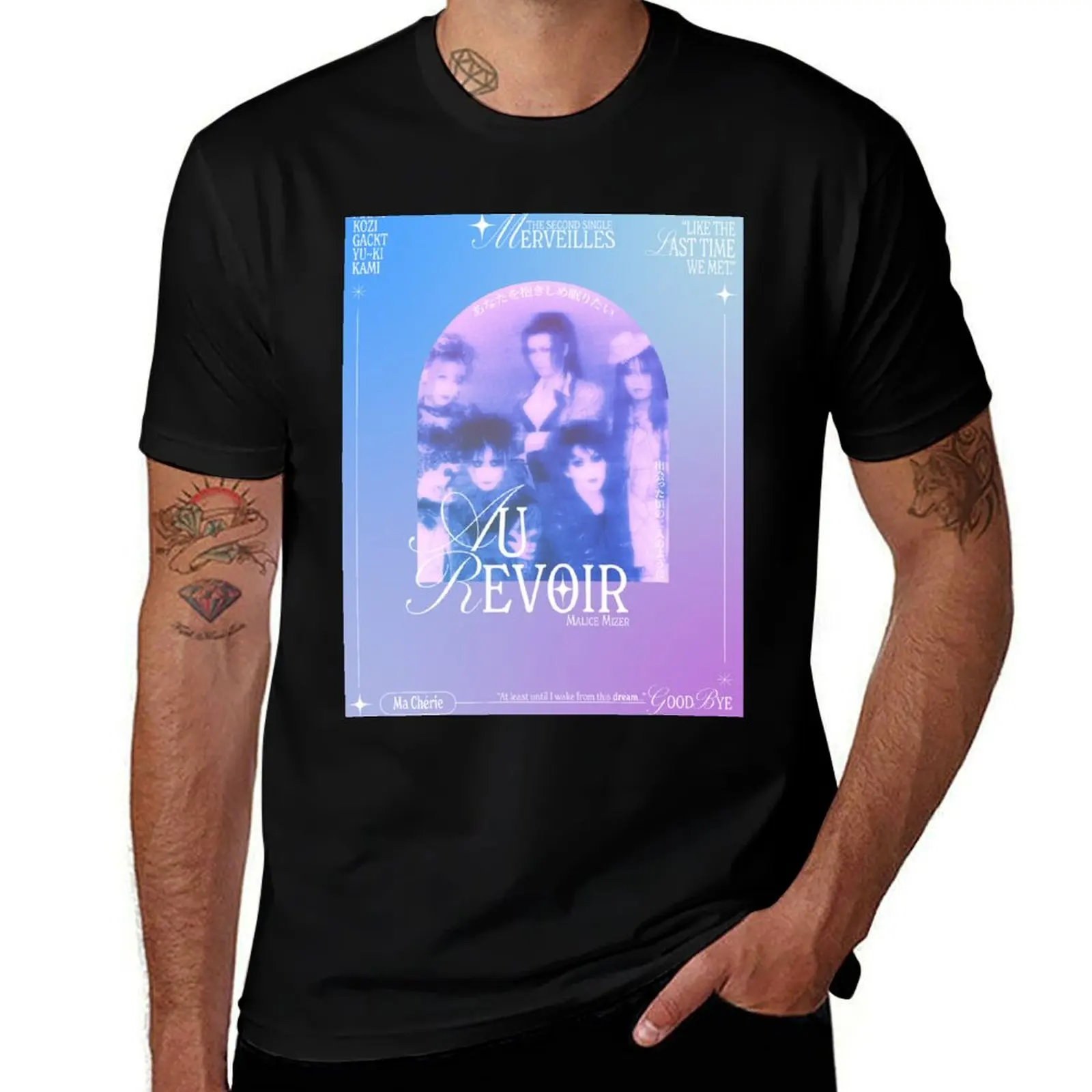 

Au Revoir - Merveilles T-Shirt Louboutins anime figures customs men t shirt