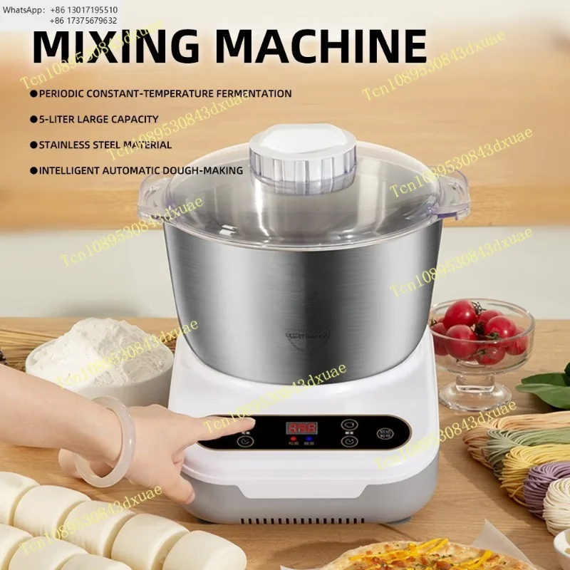 Automatic Dough Fermentation Mixing Machine Multifunctional Home Kneading Machine Chef Machine