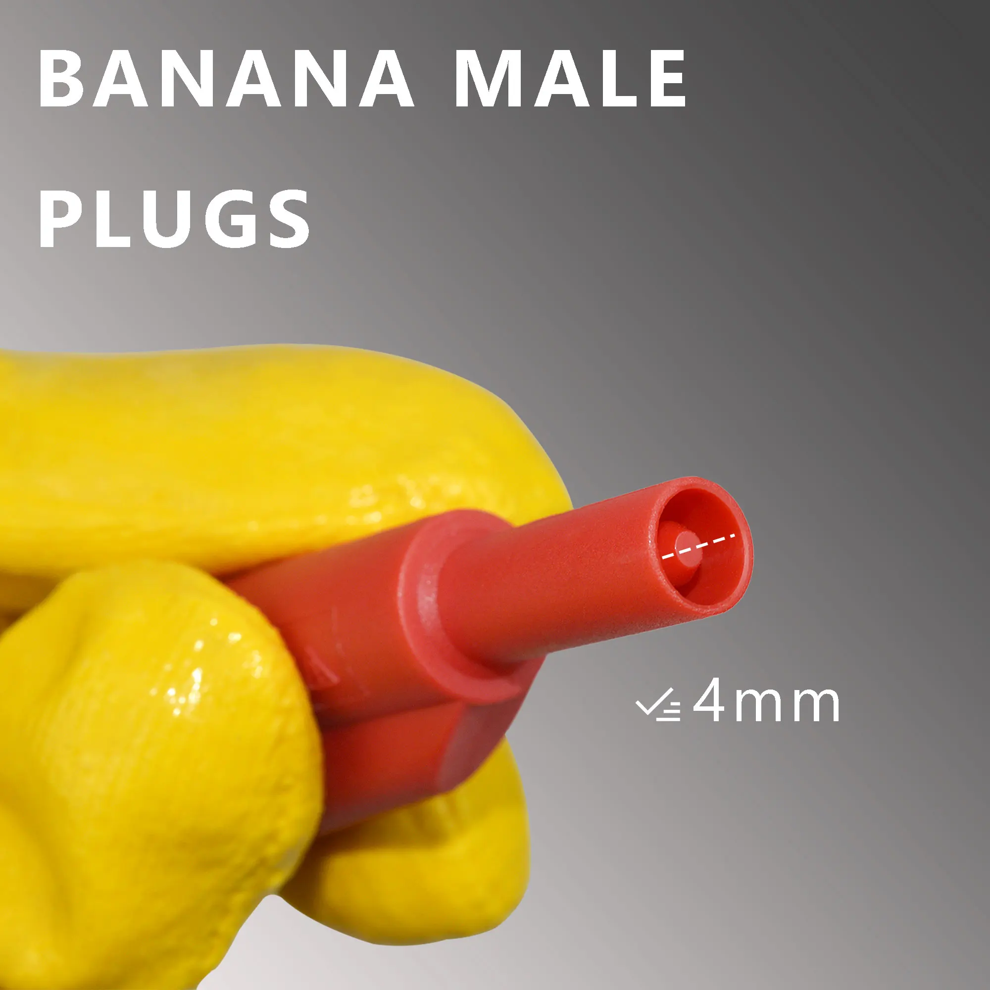 ZIBOO ZB-X13 Xếp Chồng Chuối Để Chuối Cắm Thử Dẫn, Kiểm Tra Cáp Dây Đồng Hồ Đo Vạn Năng, Mạch Thử Nghiệm, 4Mm Chuối Nam Phích Cắm.