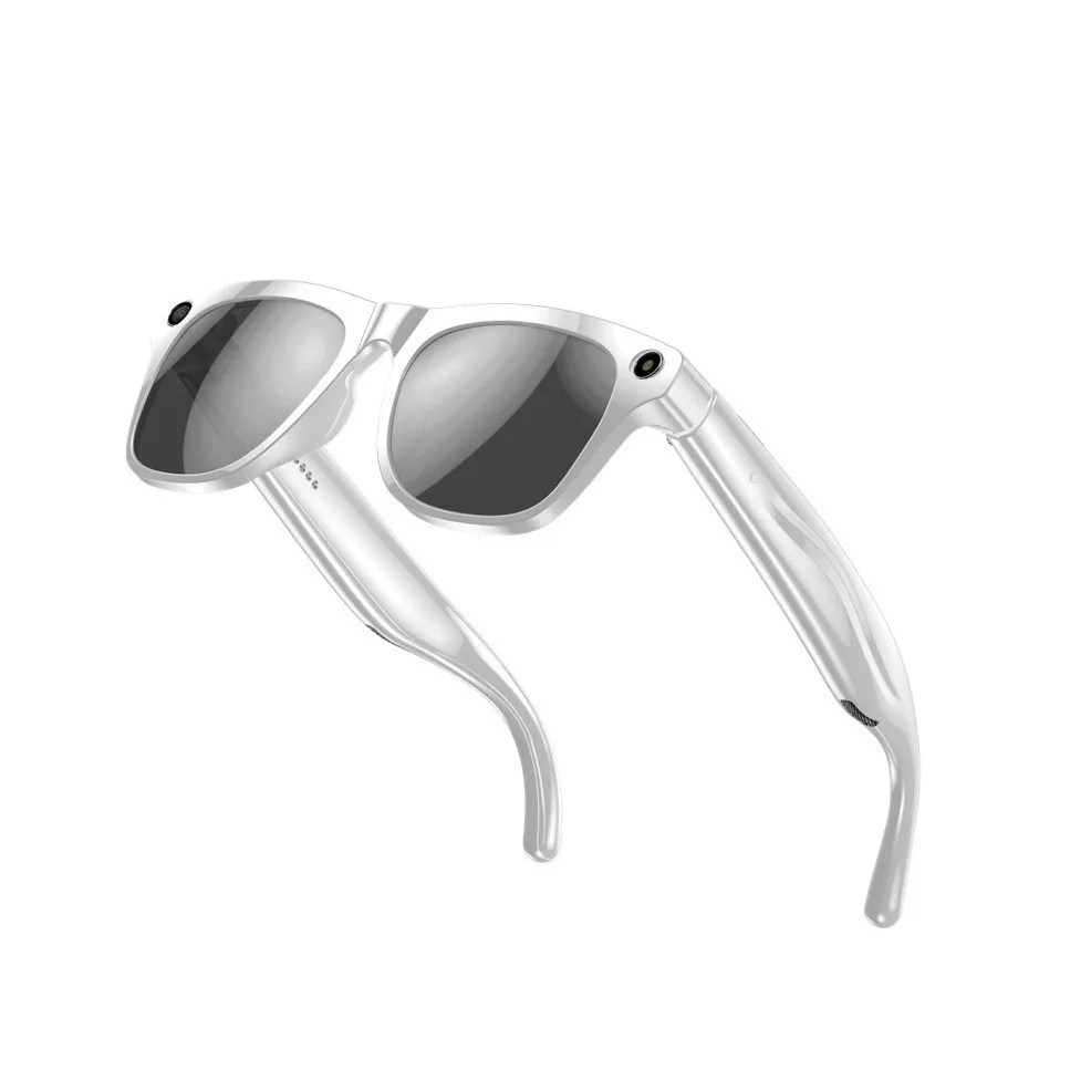 

AI Voice Assistant Man AI Smartglasses 4K HD камера AI умные очки мужские Bluetooth вызов светодиодный фонарик 260 мАч аккумулятор