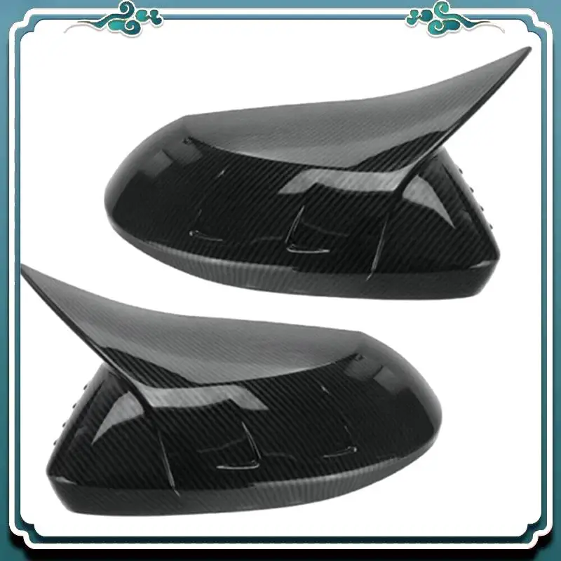 

ABTU-углеродное волокно цвет OX Horn боковая дверь зеркало заднего вида накладка накладка для Toyota Corolla 2019-2023