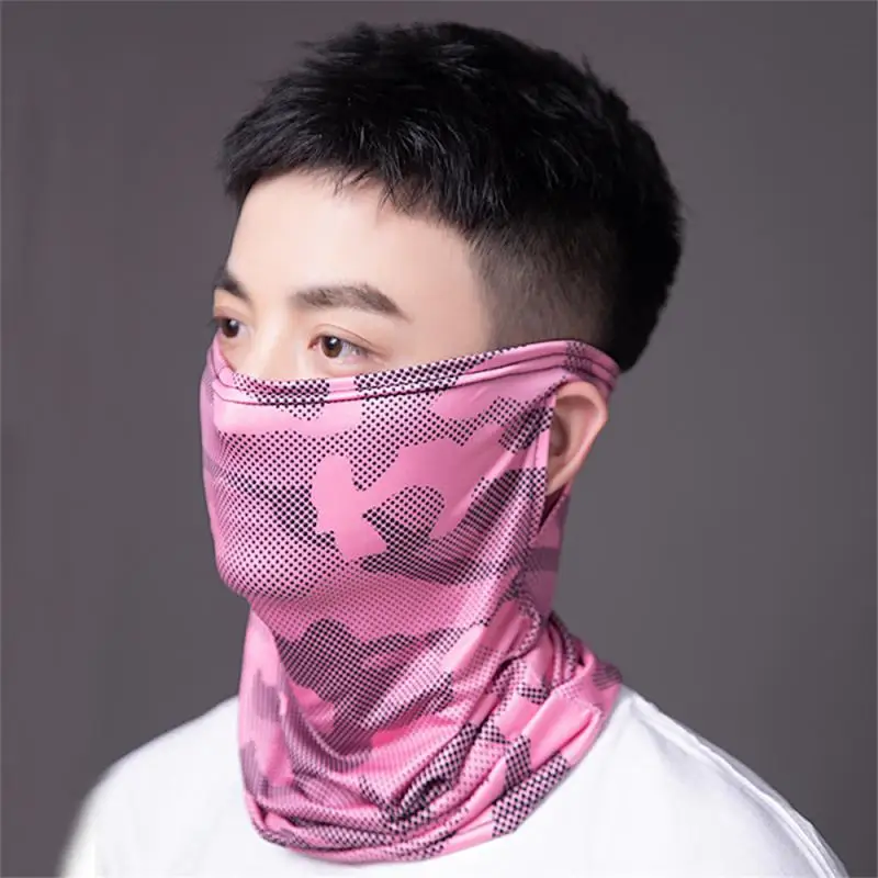 Outdoor Bicycle Face Mask sciarpa Neck Cover Ring Men Seamless Bandana Women Headband passamontagna Tube Face Mask sciarpa