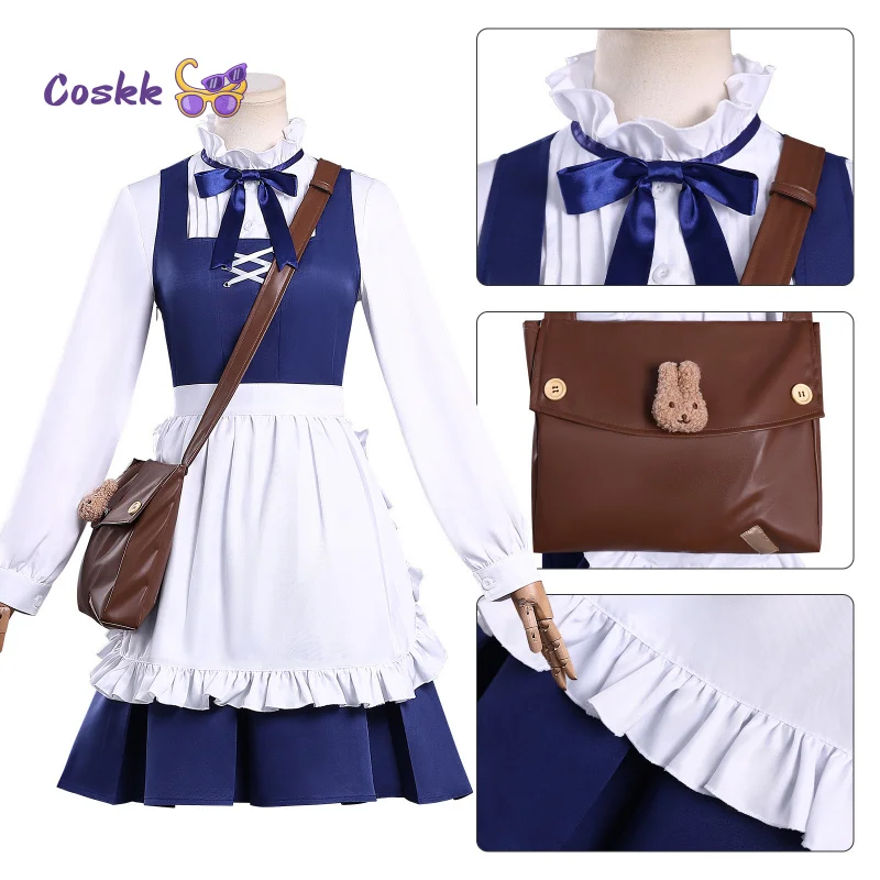 

Arknights & BanG Dream Ave Mujica Collab Wakaba Mutsumi Dress Anime Cosplay Costume