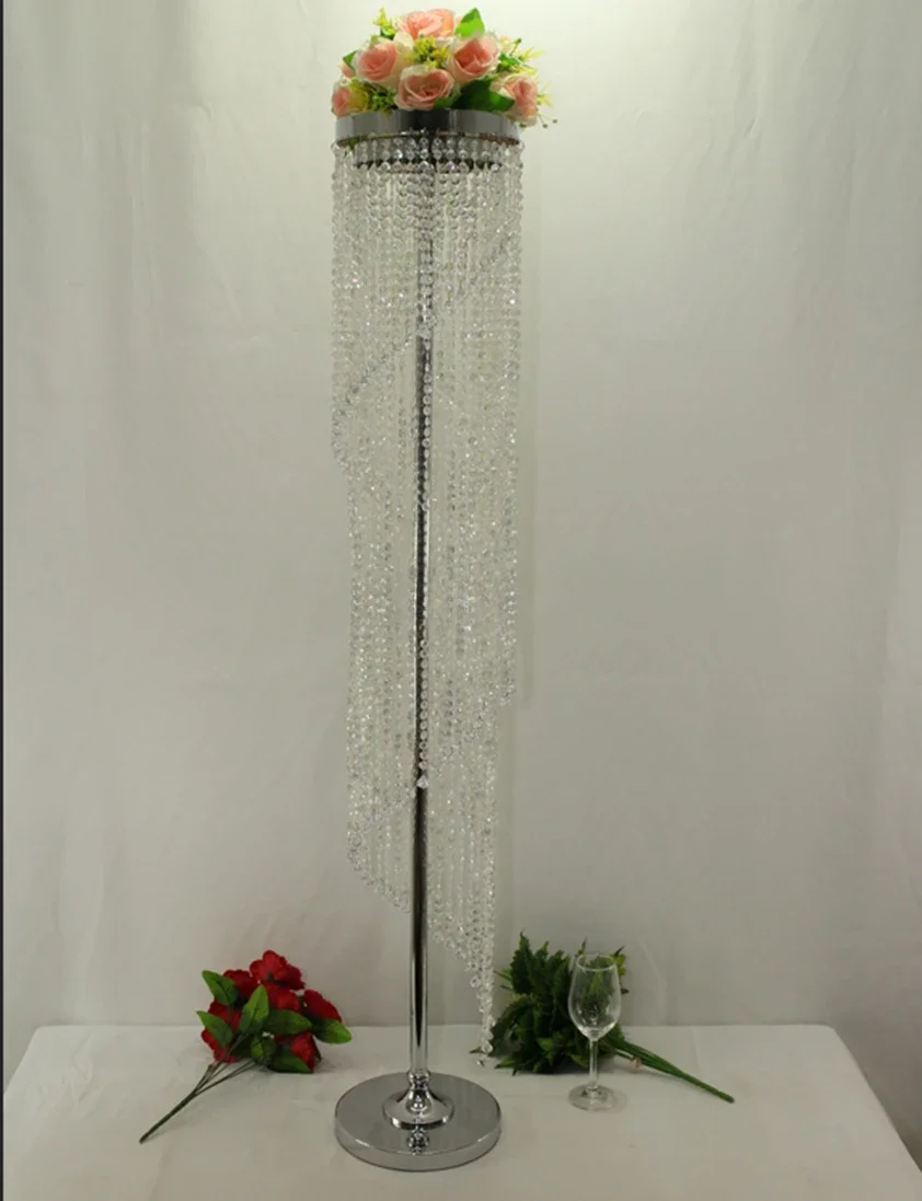 

great value for money Wedding Crystal Waterfall Flower Stand