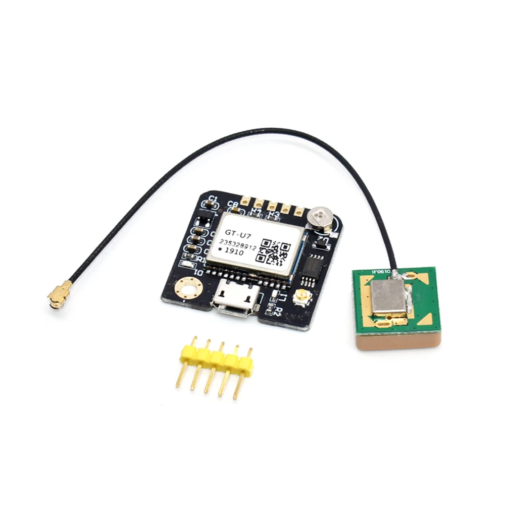 1-10PCS GT-U7 GPS module navigation satellite positioning compatible NEO-6M 51 single chip microcomputer STM32 for Arduino XCW
