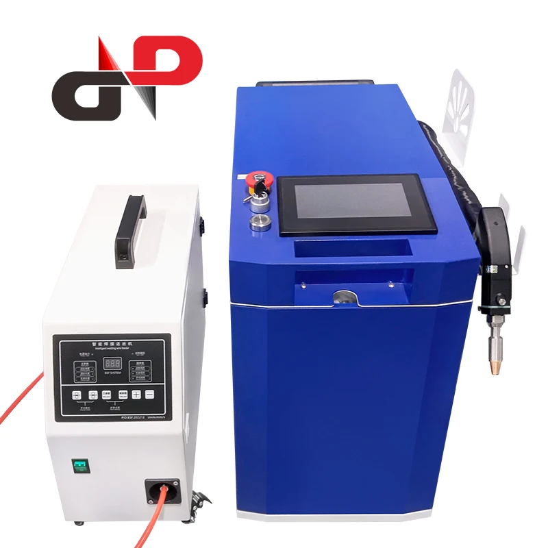 Portable Handheld Metal Laser Welding Machine Equipped With QiLin DWT21 V21 System MAX Raycus BWT Reci Laser Source 1000W 3000W
