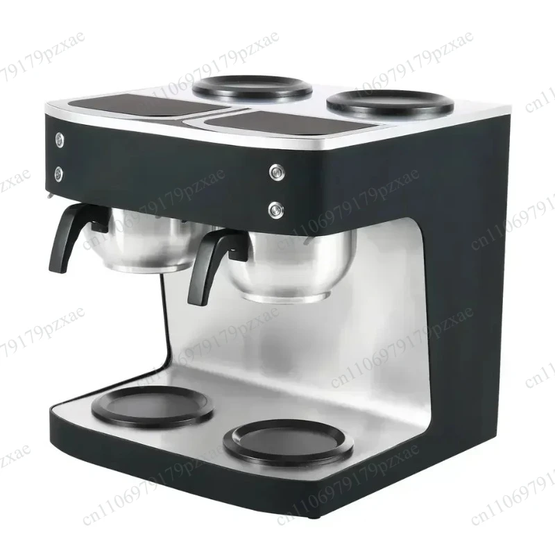 Commercial Automatic Drip Coffee Maker, Electric Coffee Machine for Americano Brewing
