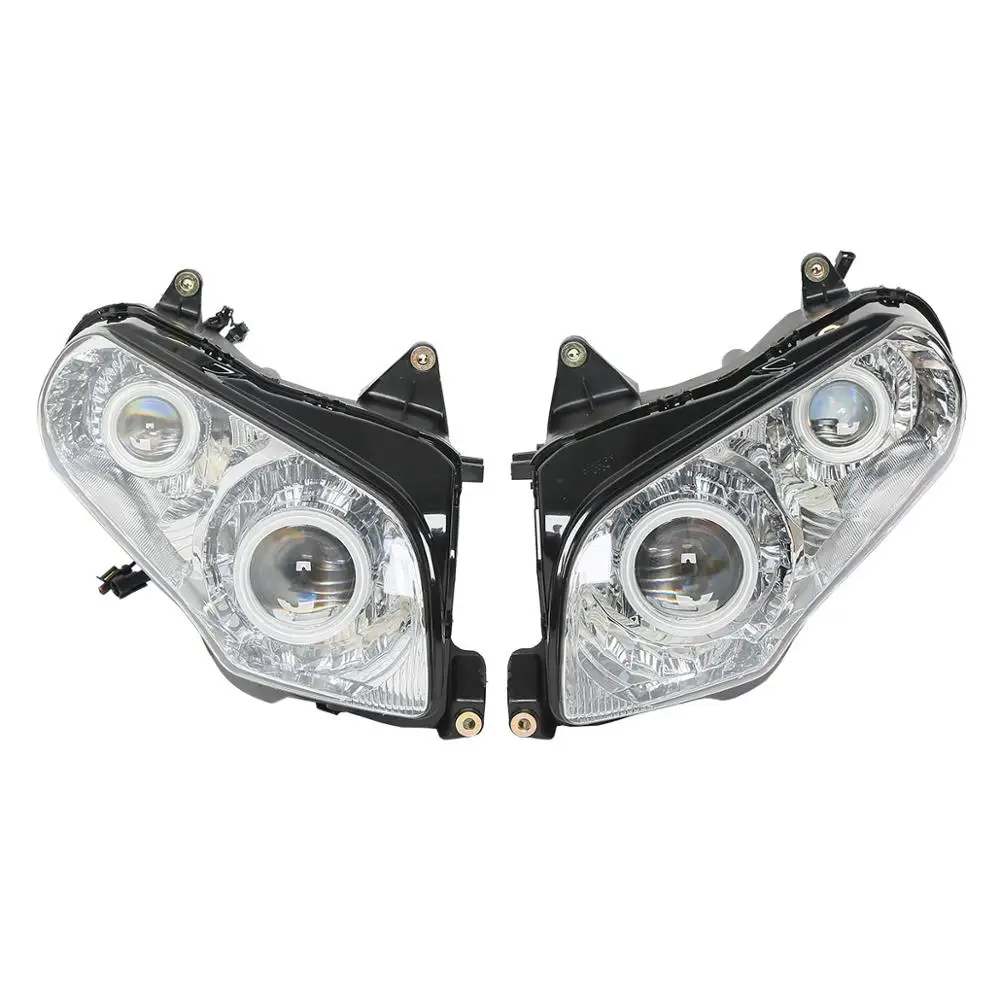 XMT140126 Motorcycle Parts HID Angel  Projector Demon Eye Headlight For Goldwing GL1800 2001-2016 China Factory