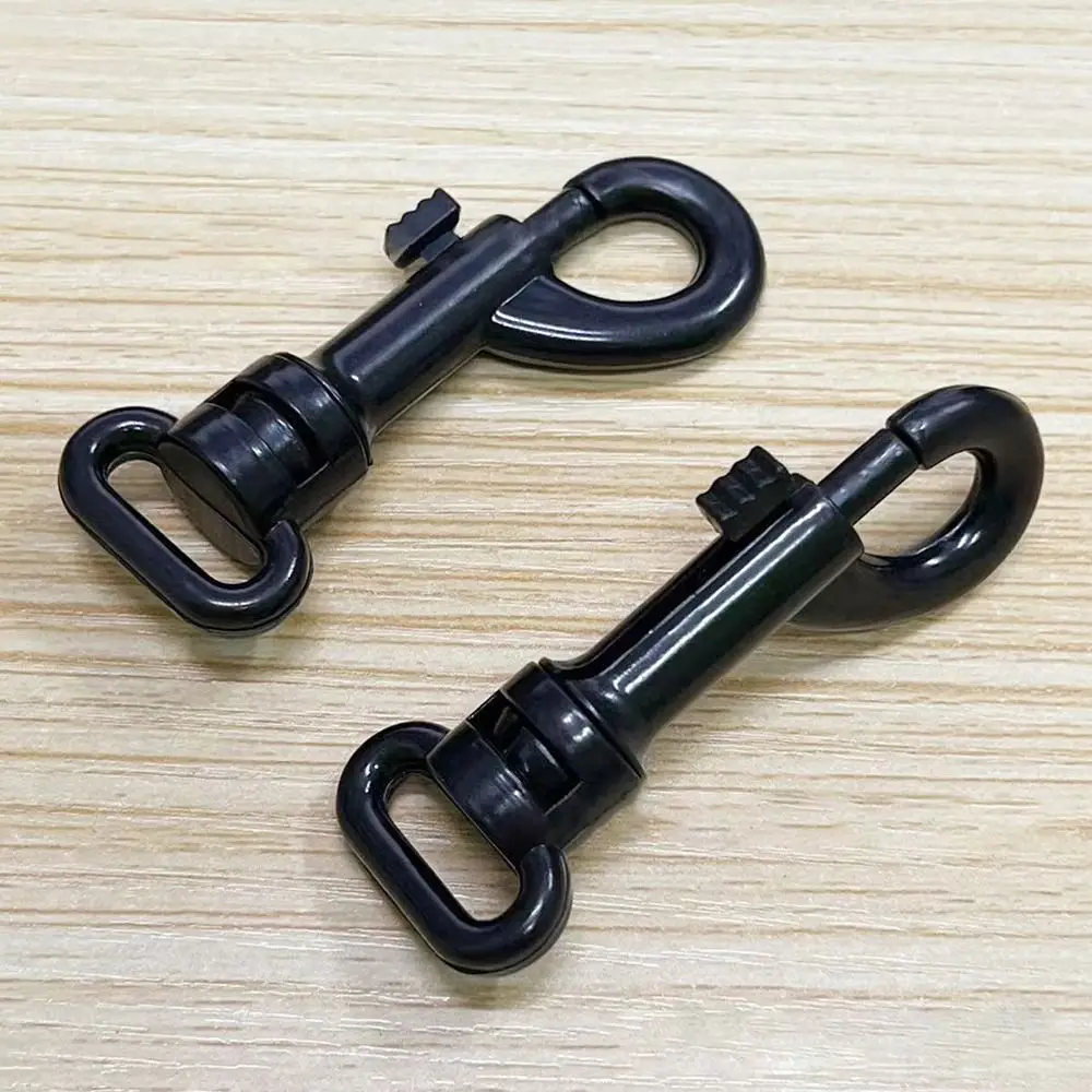 5/10pcs New Rotating Snap Hook Plastic Luggage Hardware Accessories Traction Buckles Belt Keychain Leather Strap