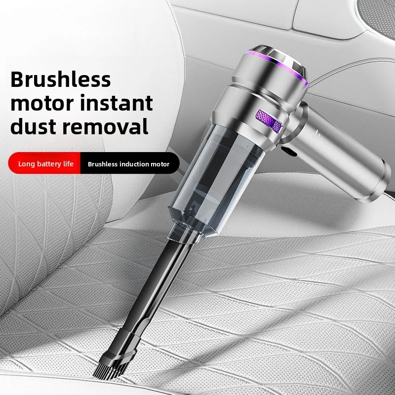 Car Vacuum Cleaner Handheld Brushless High-power Dust Removal and Inflation Integrated 16000Pa Large Suction Dual-purpose