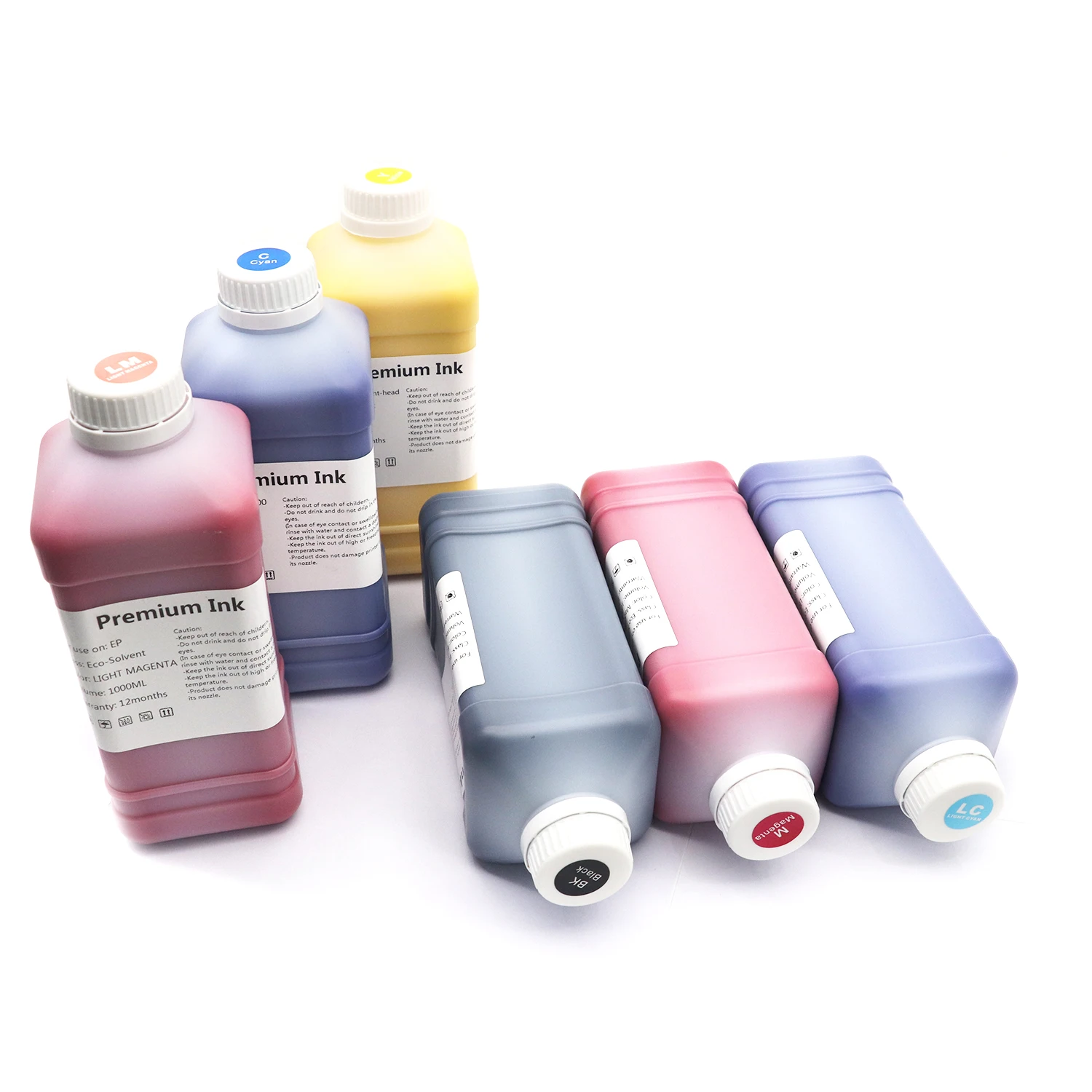 Imagem -04 - Tinta Eco-solvente para Mimaki Jv300 Jv150 Jv33 Jv34 Jv2 Jv3 Jv4 Jv5 Cabeça de Impressão Inkbillboardlightboxpvc 1000ml