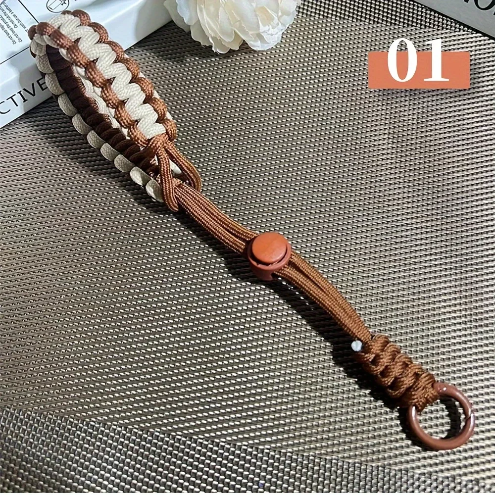 Geflochtenes Telefon-Lanyard für das Handgelenk, kurzes Lanyard, Anti-Verlust, Anti-Drop-Telefon-Lanyard, Schlüssel-Kamera-Lanyard