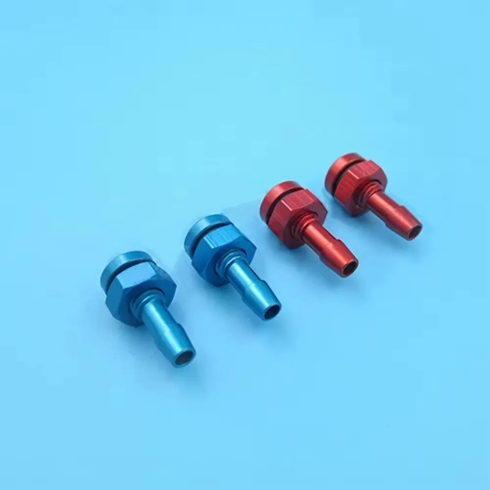 

M6 Aluminum alloy connecting drain nozzle, water cooling nozzle for RC boat, faucet cooling nozzle, fuel ESC engine nozzle,1pc