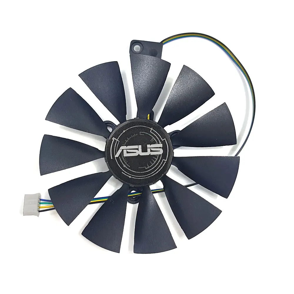 NOUVEAU ventilateur de GPU de DUAL-RTX FDC10U12S9-C 2060 2070 de 87MM 4IN, pour ASUS DUAL-RTX 2060 2070 2080 2080TI foucorporelle le ventilateur de refroidissement de carte