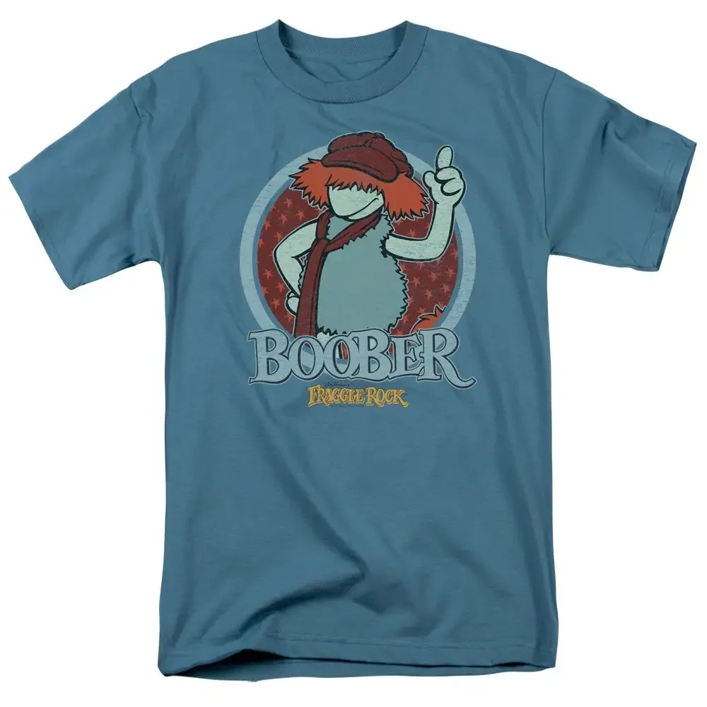 Fraggle Rock Boober Circle Slate T-Shirt