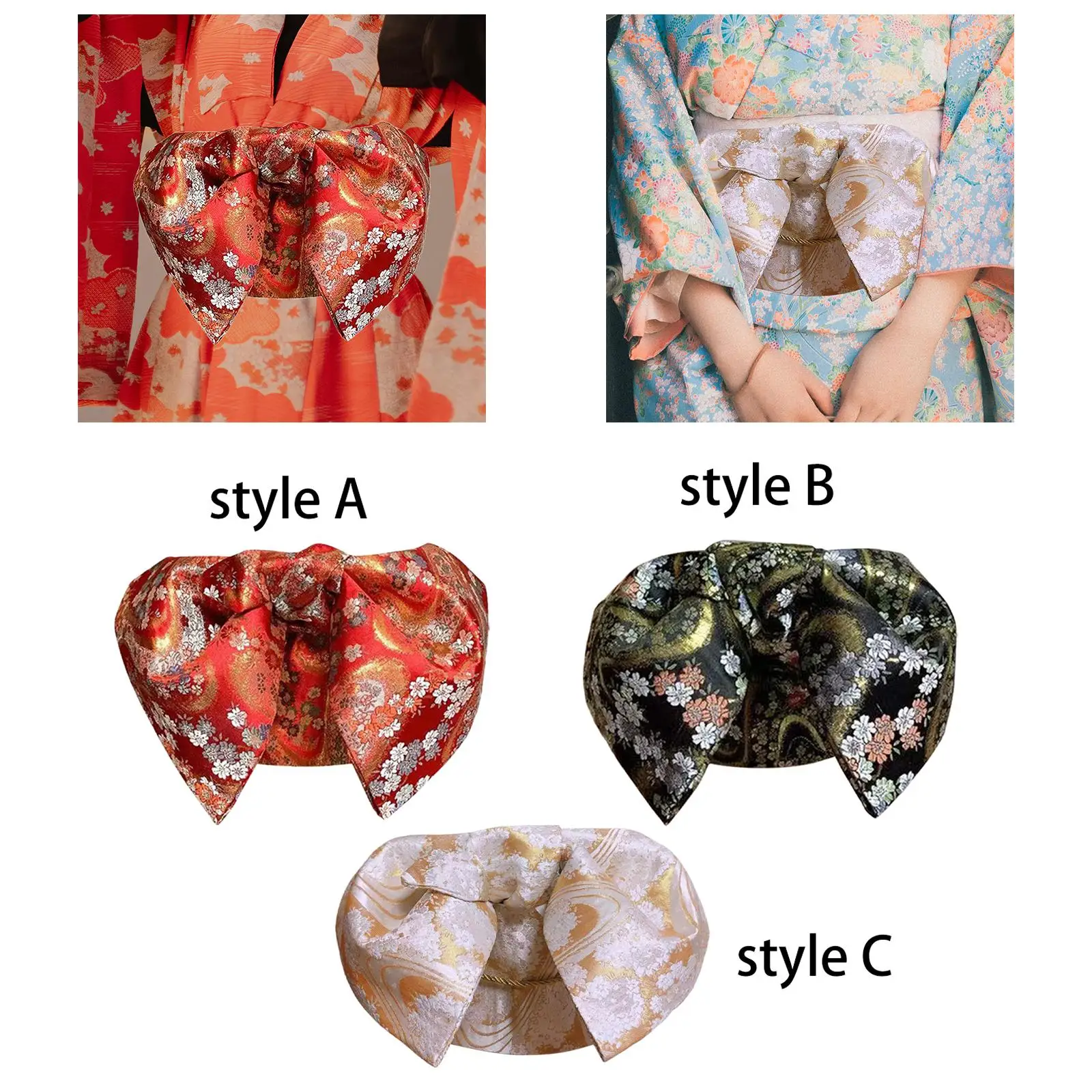 

Женские ремни, кимоно, японская одежда для сна, аксессуары с бантом, поясные ленты, женский галстук