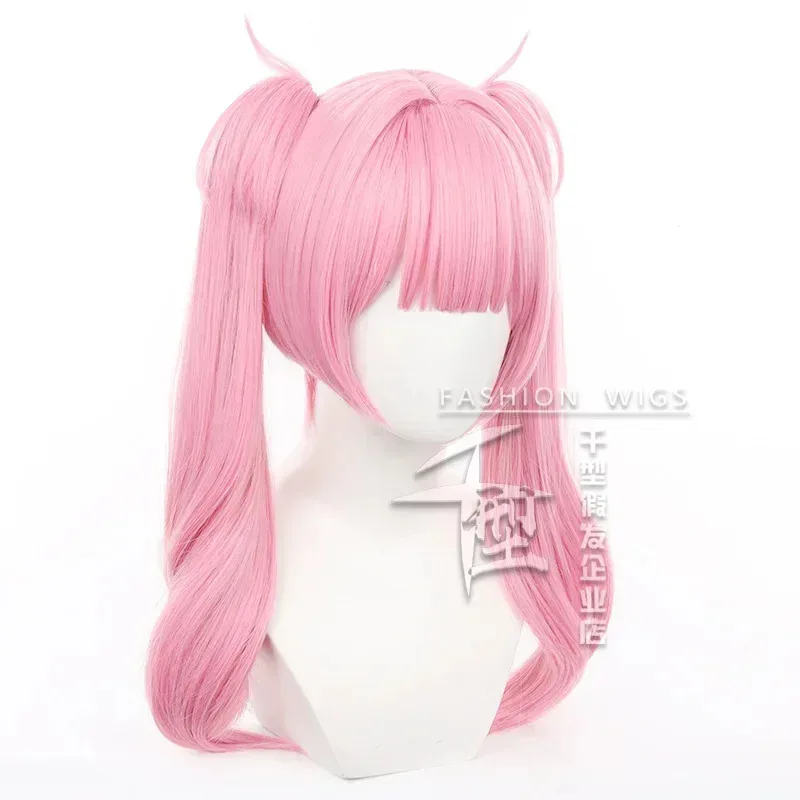 Peluca de Cosplay de Anime Link Click Li tianxi, pelucas largas rosas para mujer, accesorio de Cosplay para fiesta, peluca sintética resistente al calor para mujer