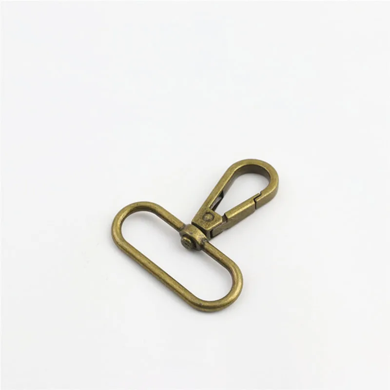 10Pcs 1.26/1.5inch Bag Strap Hook Buckle 32/38mm Oval Swivel Lobster Clasp Hanger Snap Hooks Key Chain Trigger Buckles Accessory