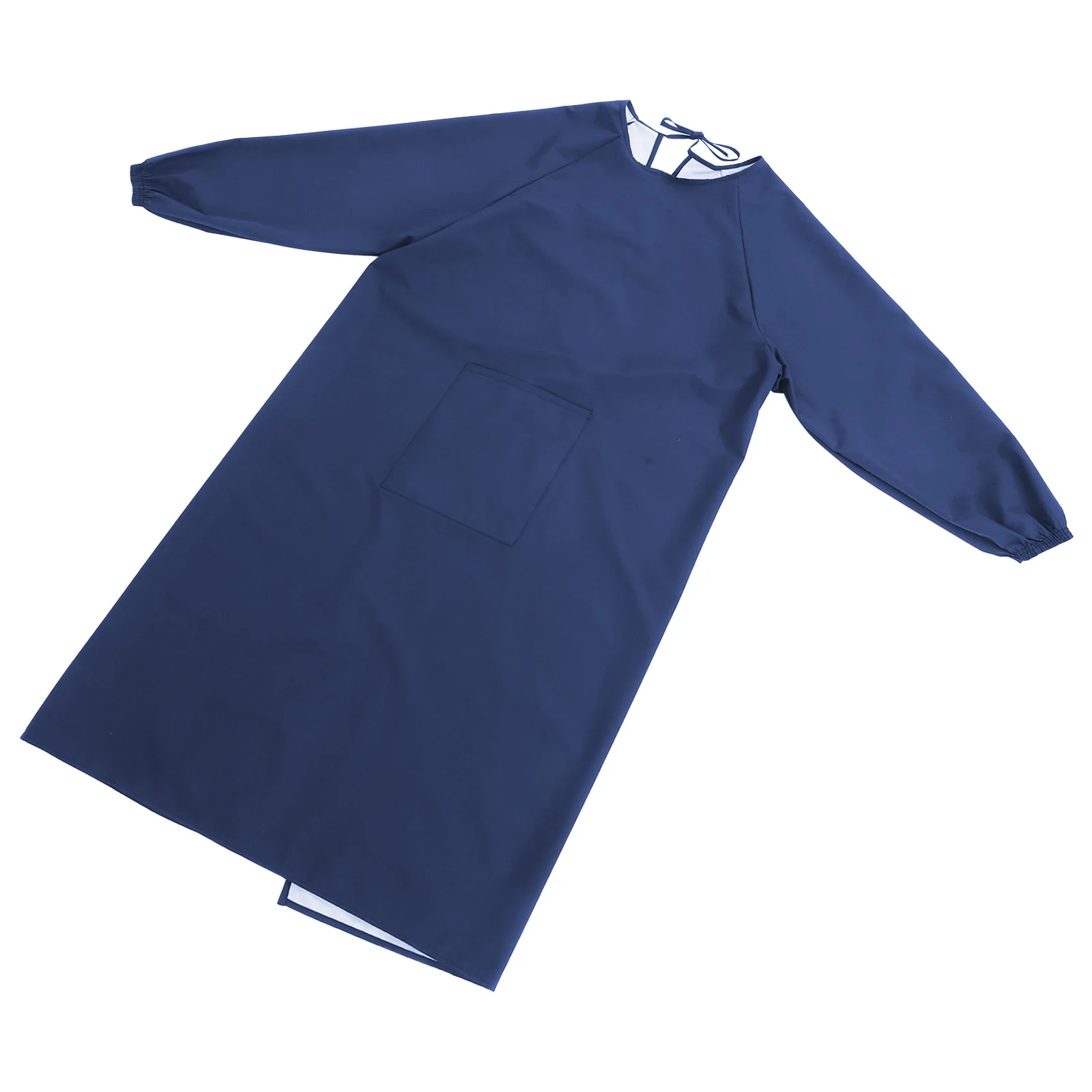 مريلة واقية مقاومة للماء ومضادة للزيوت وأكمام طويلة وجيب للمطبخ والطبخ والتنظيف والمختبر والعمل والبستنة والشواء للرجال #2