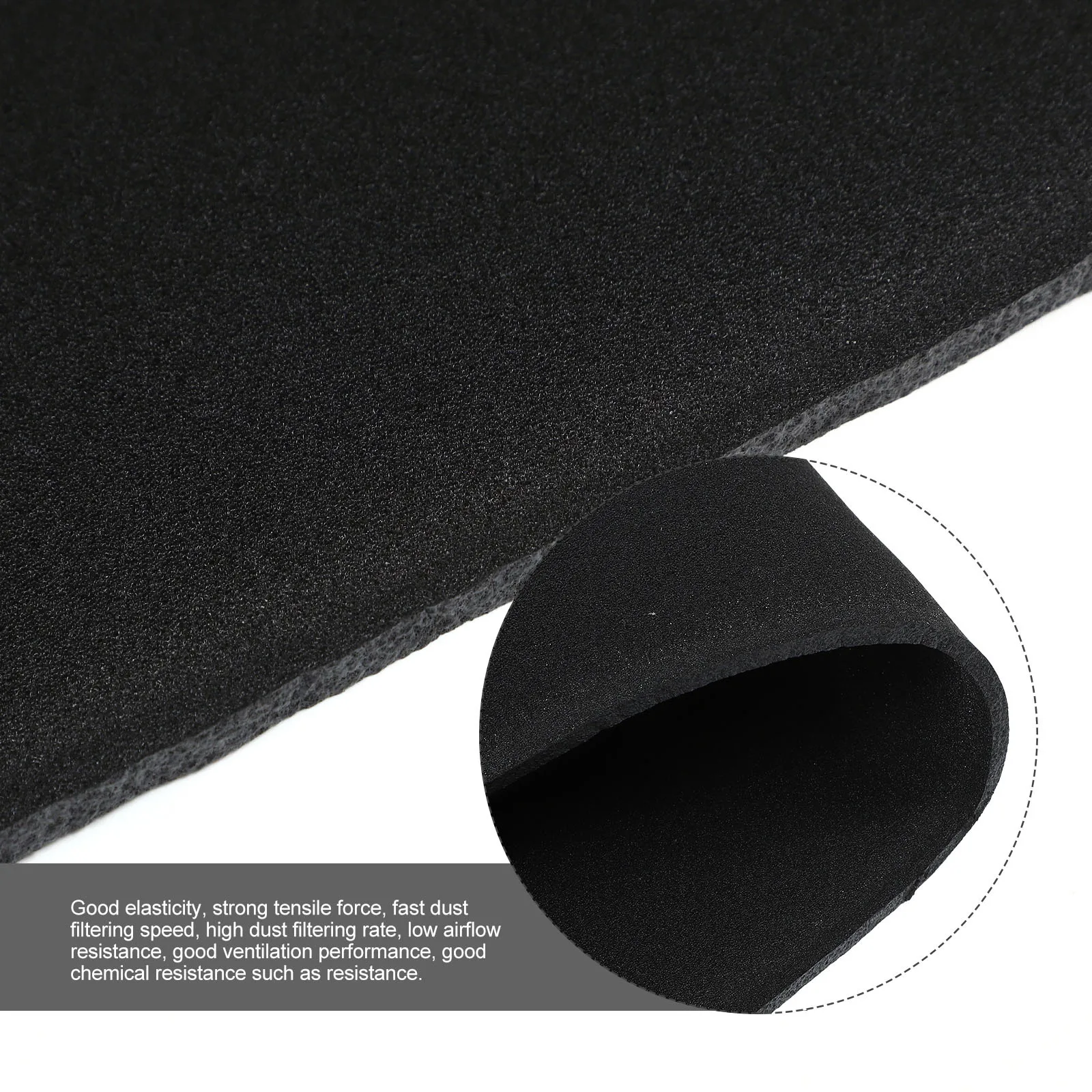 2 ورقة مكبر صوت شواء قماش مقاوم لدرجات الحرارة العالية، حصيرة خففت الصوت المتينة لمكبرات الصوت المسرحية، غطاء شبكي من القماش #3