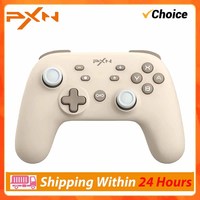 PXN P50 Bluetooth Wireless Switch Pro Controller for Nintendo Switch Controle/iOS 16/PC Gamepads for Steam Gaming Macro TURBO