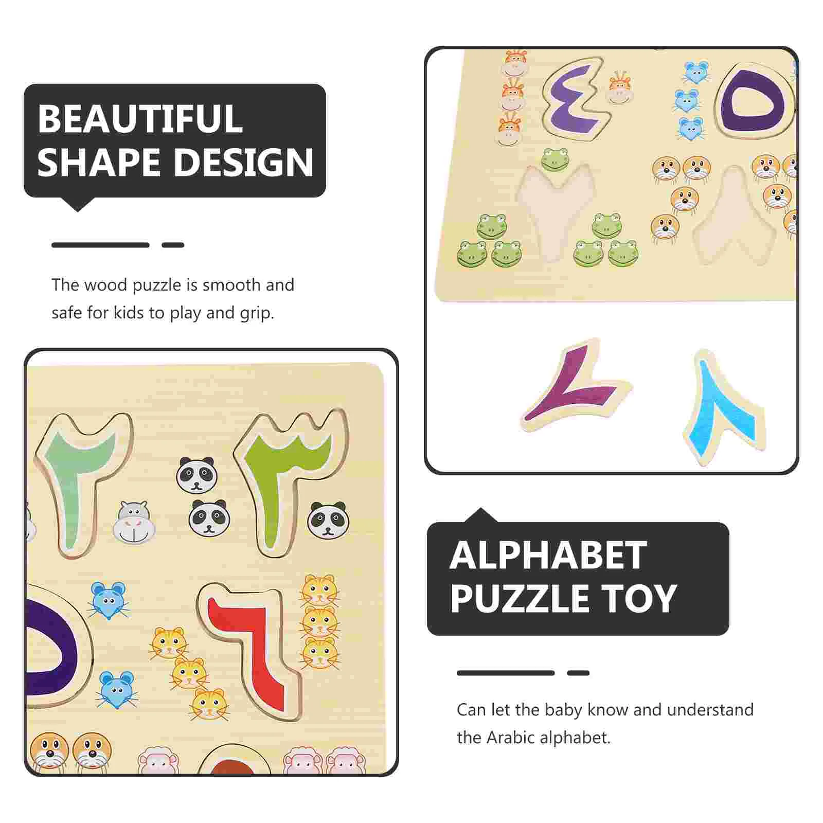 Puzzle enfant Puzzles enfants jouets en bois tableau à lettres enfant en bas âge enfants préscolaire correspondant pour l'éducation jouet