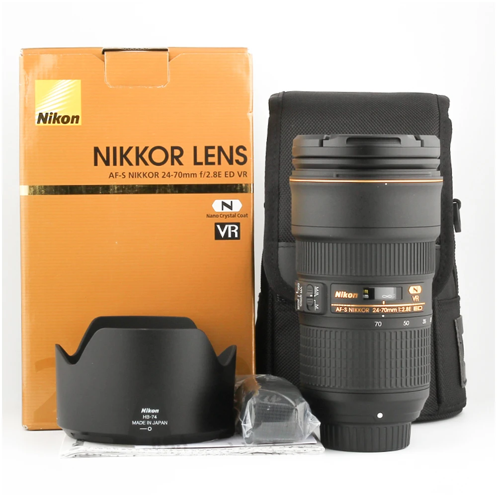 Nikon AF-S NIKKOR 24-70mm f/2.8E ED VR Lens