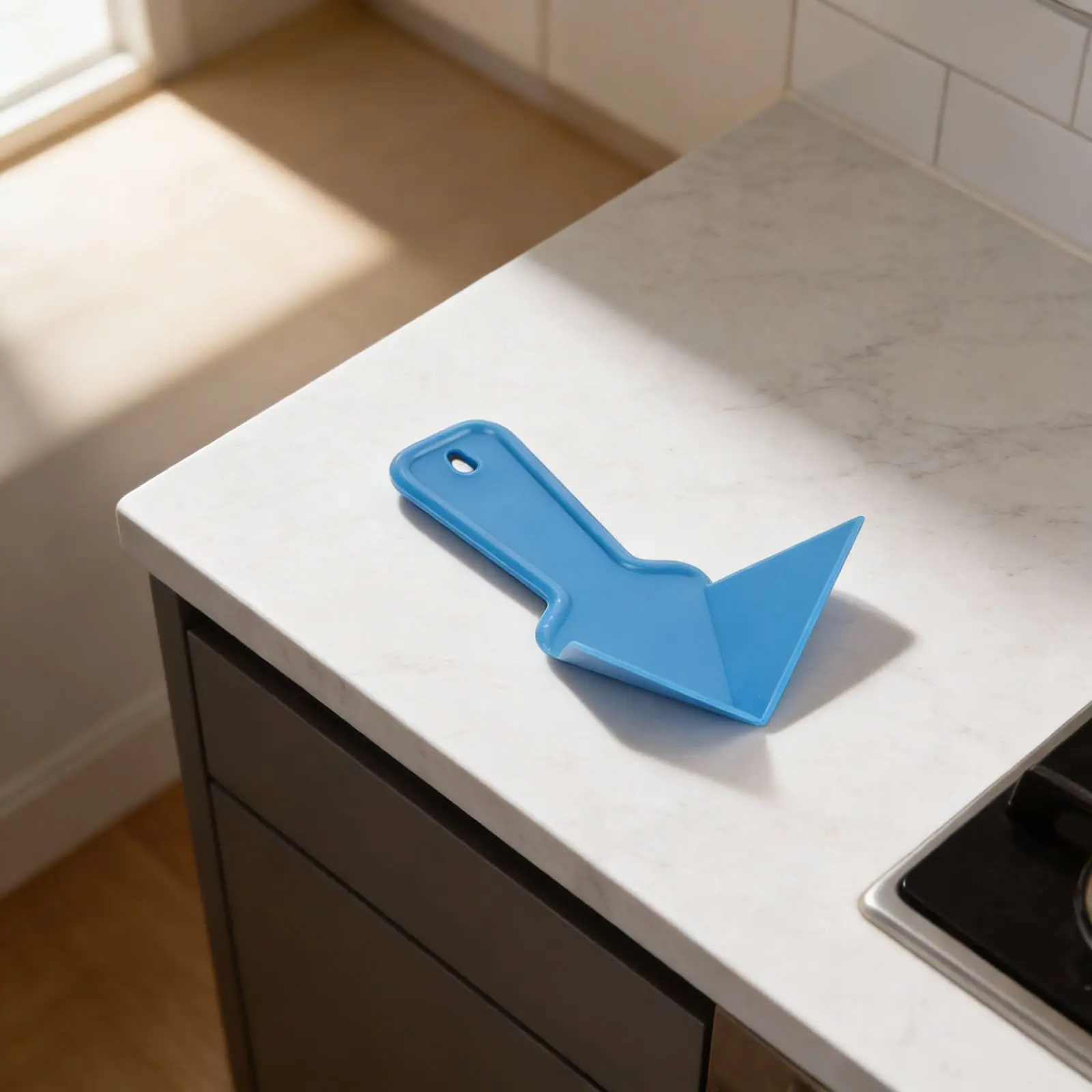 Plastic Drywall Corner Cleaning Tool Efficient Scraper for Removing Grout and Finishing Corners in Construction Projects