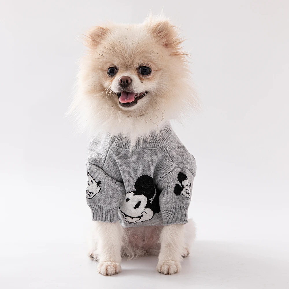 Suéter de lujo de alta calidad para perro, ropa de moda para mascotas, abrigo para perros Chihuahua, Bulldog Francés, otoño e invierno, nuevo