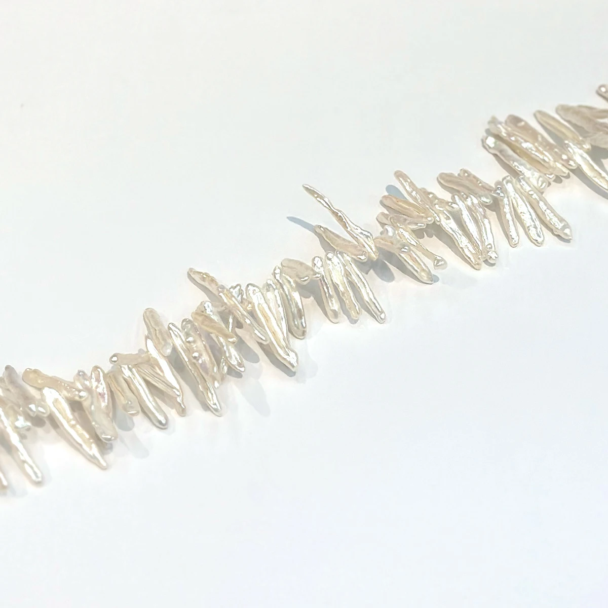 5x25-6x30mm Pipa-förmige Barocke Naturperlen, Premium Lose Perlen, Bastelkomponenten für Handgemachte Halsketten & Armbänder – Detail 7