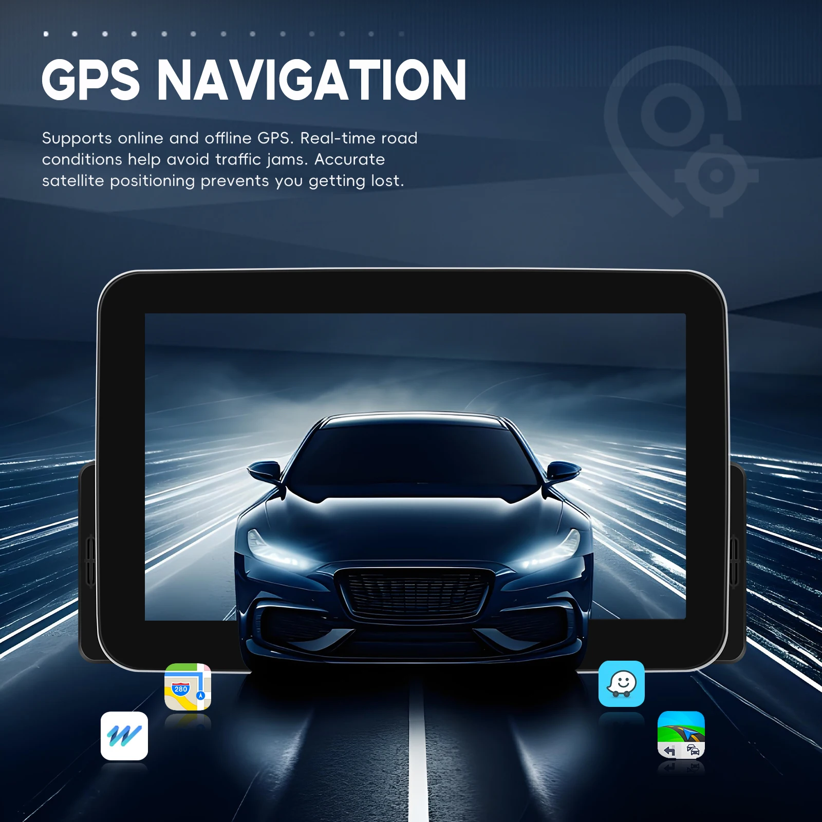 Camecho 4 + 64G أندرويد 1 الدين راديو السيارة 7 ''IPS شاشة مشغل وسائط متعددة لاسلكي Carplay أندرويد السيارات نظام تحديد المواقع ستيريو واي فاي ميرورلينك