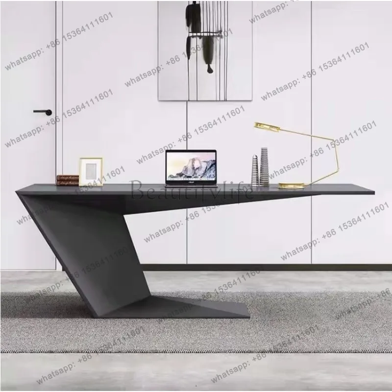 PG Executive Design Office Desk Minimalist Nordic Aesthetic Office Desk Standing Modern Escritorio Oficina Commercial Furniture