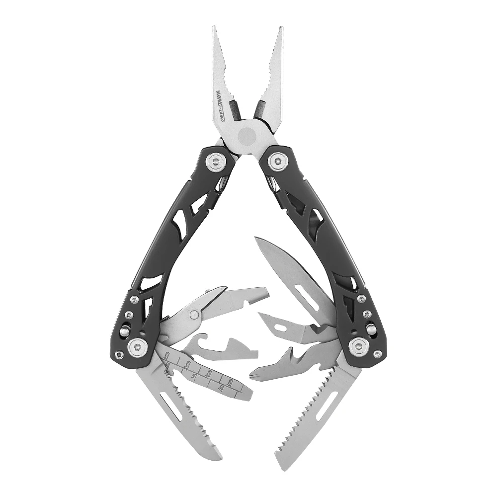 Stainless Steel Multifunction Pliers Tools Outdoor Survival Camping Pocket Foldable Folding Multi Tool