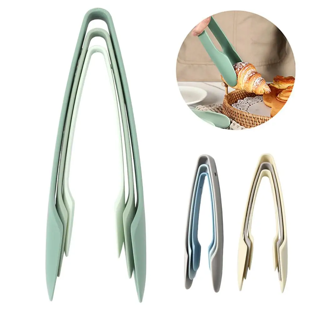 

1Pcs Tongs Serving Tongs Food Clip Bread Cake Salad Clamping Design Kitchen Tongs For Home Party F3V3