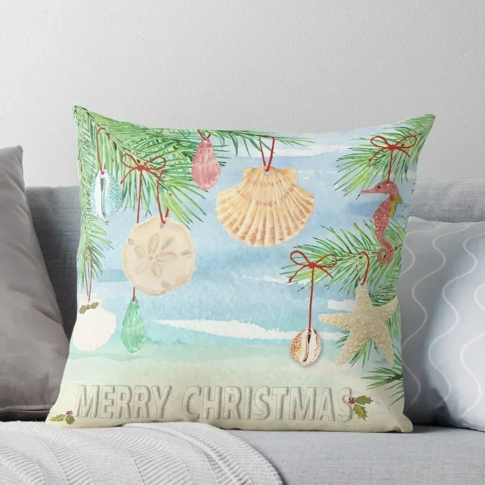 

Coastal Christmas E Throw Throw Pillow Cushions For Decorative Sofa Sofa Pillow Cover Cushion Child Sofas Covers pillow