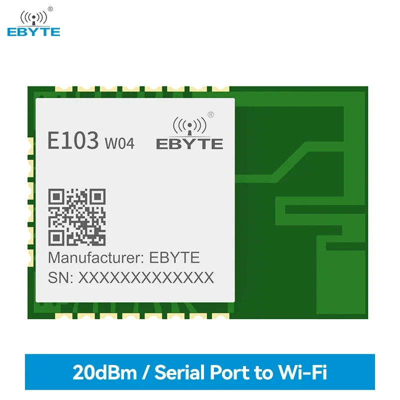 WiFi Serial Server Module UART Support TCP/UDP/MQTT/HTTP EBYTE E103 Series PCB On-board Antenna Modbus IoT Gateway WiFi Module