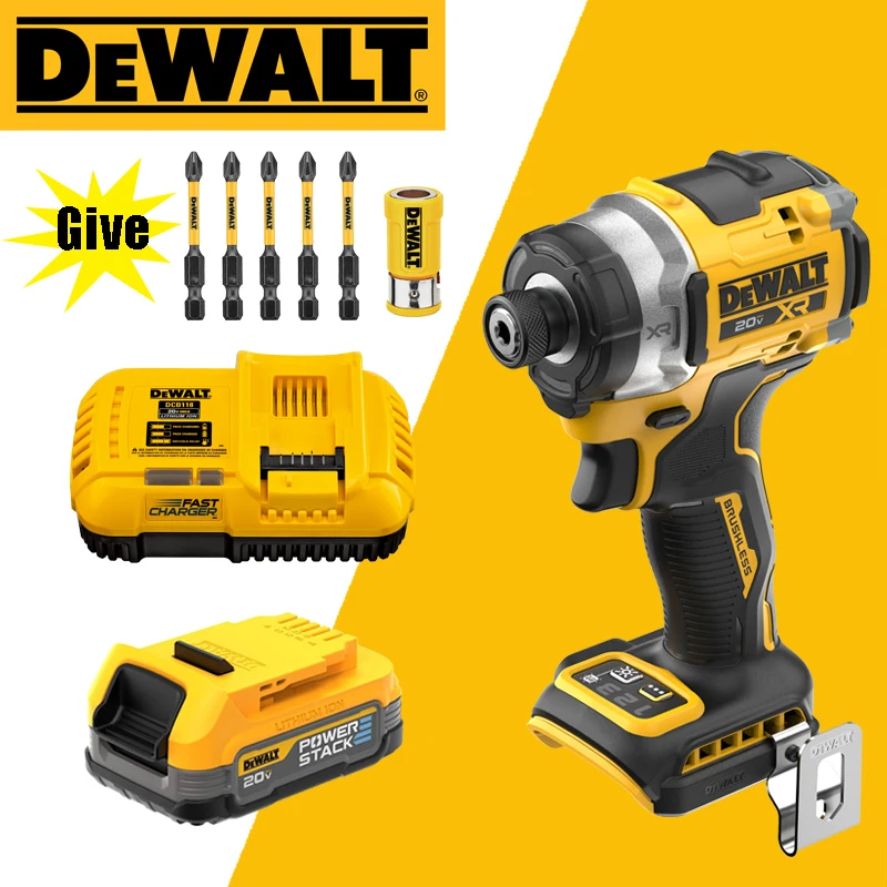 Imagem -02 - Dewalt-brushless Impact Electric Drill para Carpintaria Ferramentas Elétricas Série Combinação de Bateria Ferramentas Elétricas Max 20v 20v Dcf860