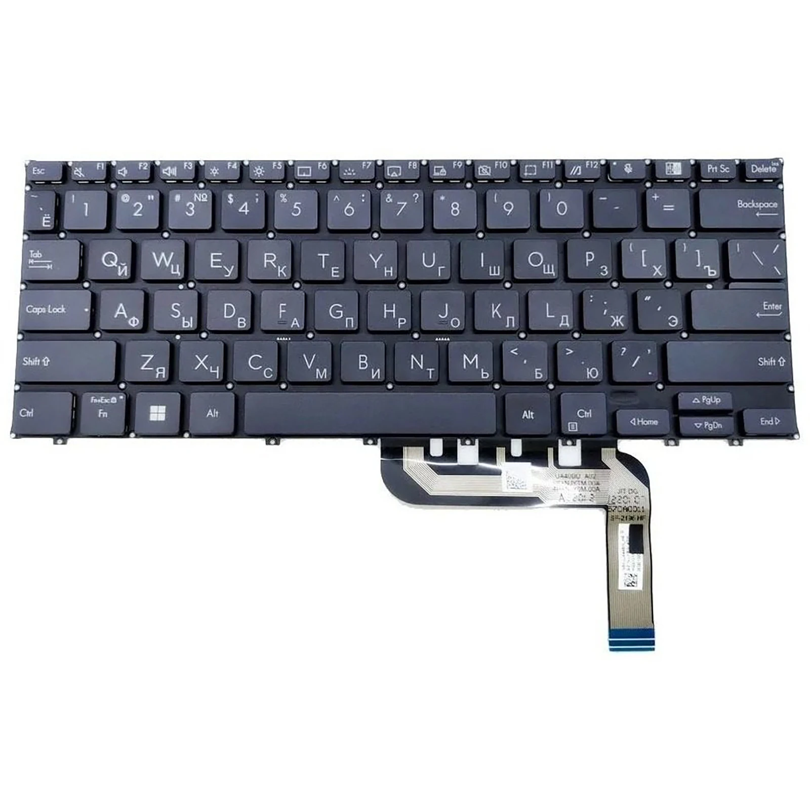 

Американская русская раскладка для клавиатуры ноутбука Asus ExpertBook B3 B3402 B3408 P3450 PX475 BW470