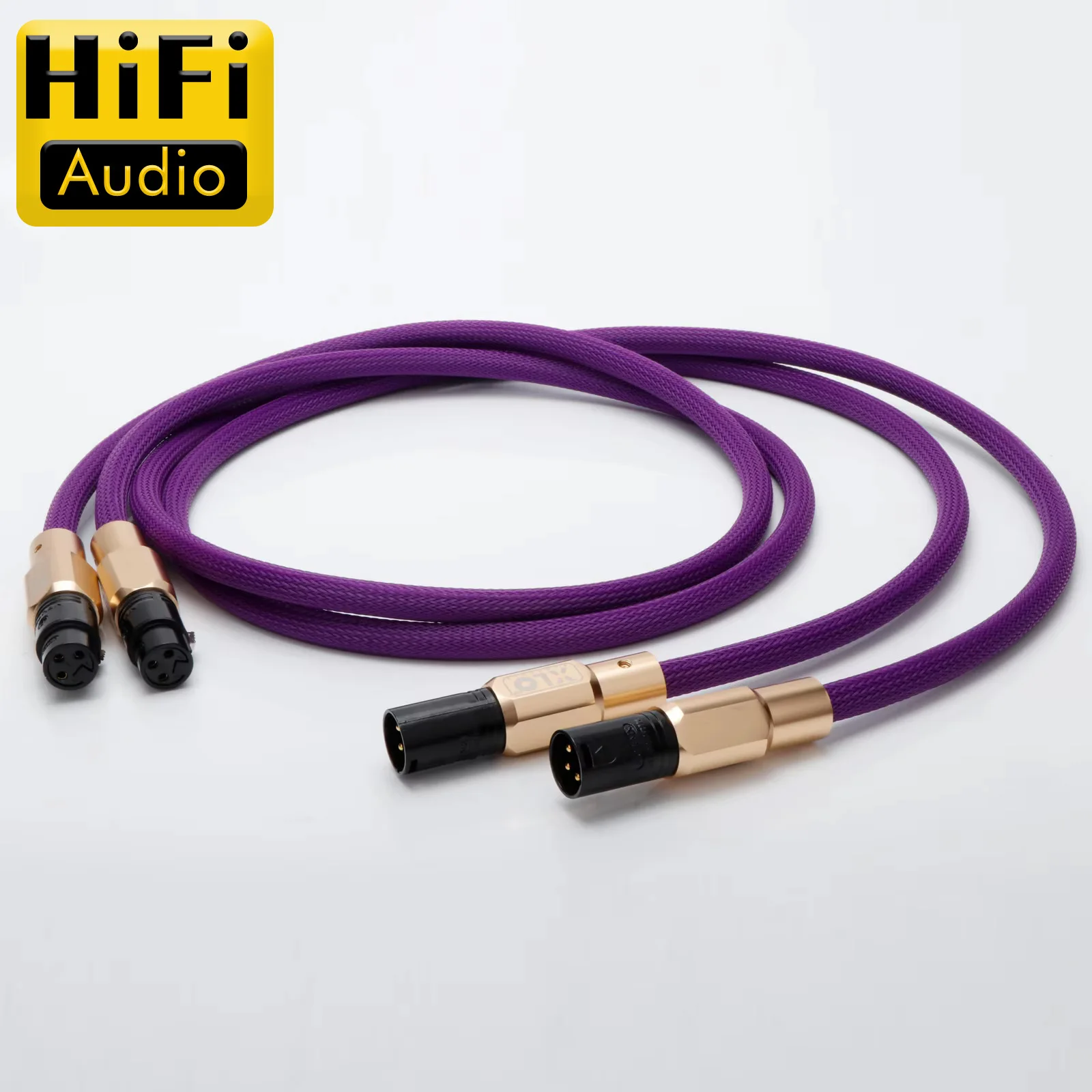 

Кабель аудиосигнальный Preffair HiFi X423 Varistrand OCC Copper Power Plug, XLR Female - XLR Male, для ЦАП, предусилителей и межблочных соединений