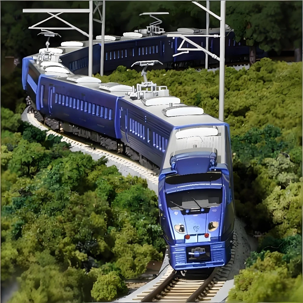 KATO N Type 1/160 Model Train 883 Series Express Tram 10-1798 7 Cars Including The Power Car Train Set Boys Toy Gift