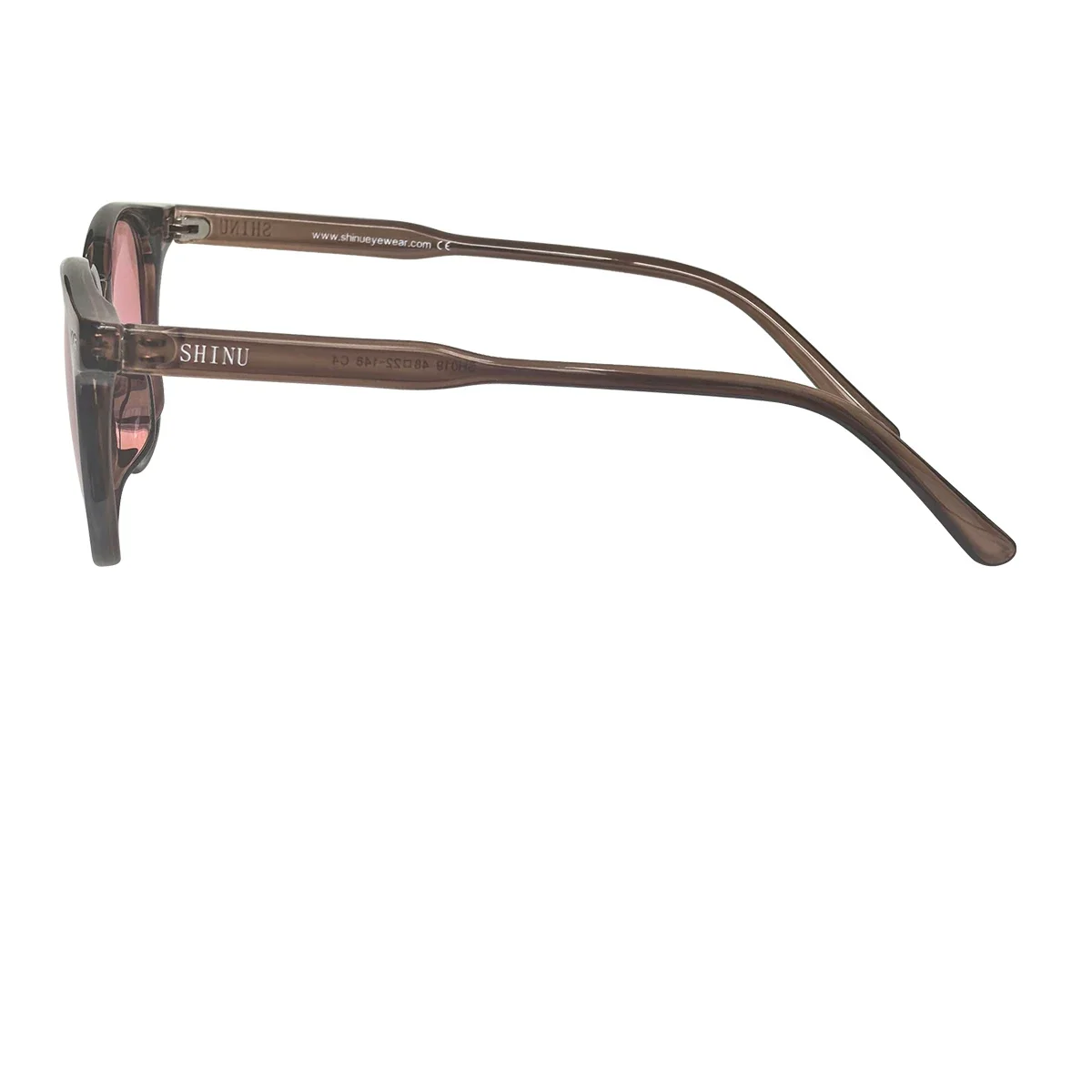 SHINU FL-41 Brille FL41 Getönte Gläser, Rose FL41 Gläser 480-520nm Filter Speziell für Migräne-Linderung Lichtempfindlichkeits-Brillen – Detail 22