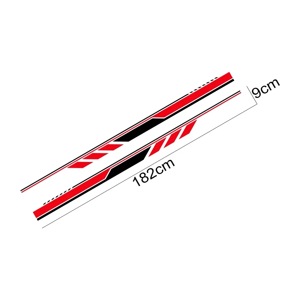 مقاوم للماء سيارة الجانب الباب ملصق شريط شارات الفينيل الزخارف اكسسوارات السيارات لأودي TT 8N MK1 MK2 8J كوبيه MK3 8S رودستر TFSI