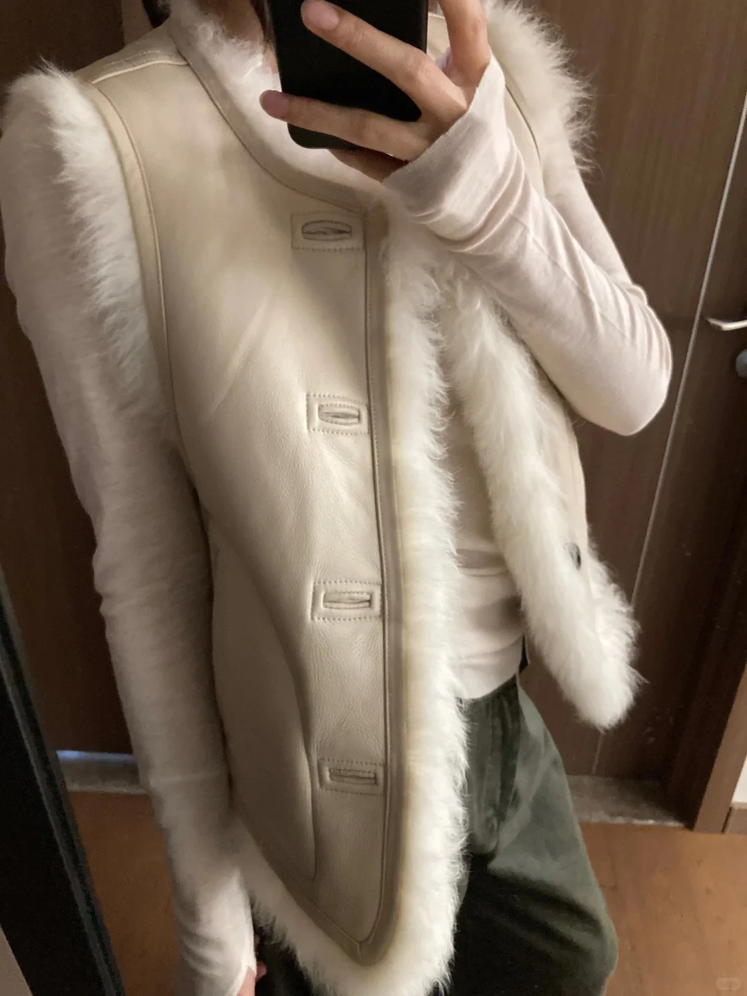 سترات صدريات نسائية سميكة مزدوجة الصدر مع كرسي شتوي مبطن متعدد الطبقات مضاد للتجميد بدون أكمام ملابس مكتبية Y2K